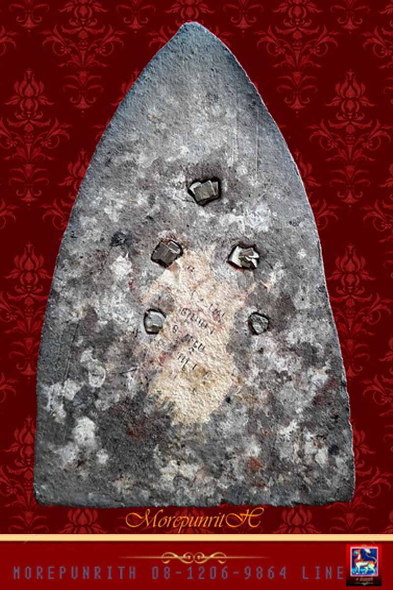 หลวงพ่อทวดเนื้อว่าน(พิมพ์ใหญ่จัมโบ้แจกกรรมการฝังเพชรหน้าทั่ง) พ่อท่านแดง วัดศรีมหาโพธิ์ จ.ปัตตานี