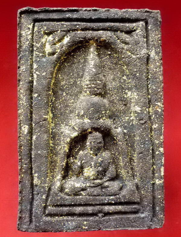 พระหลวงพ่อทวดกลักไม้ขีด แจกกรรมการ(พิมพ์ใหญ่ย้อนยุค ปี ๒๔๙๗) หลวงปู่แก้ว วัดสะพานไม้แก่น จ.สงขลา 