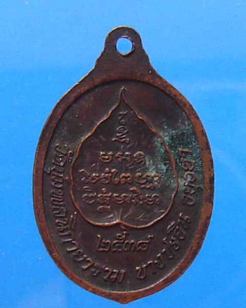 เหรียญหลวงพ่อเลิศ วัดชุมพลนิกายาราม อยุธยา ปี 2538