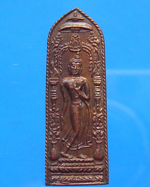 พระลีลากำแพงนิ้ว หลวงพ่อดี วัดพระรูป สุพรรณบุรี