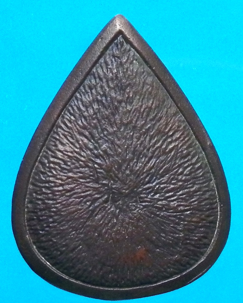 เหรียญหลวงพ่อวัดไร่ขิง พิมพ์กลีบบัว หลังเรียบ ปี 2522