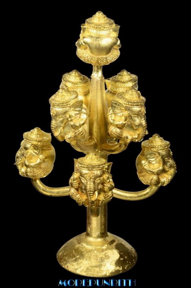 พระพิฆเณศวร์ "เทพเจ้าแห่งความสำเร็จ และขจัดปัญหาอุปสรรคทั้งหลายทั้งปวง" วัดบางพระ จ.นครปฐม พ.ศ.๒๕๕๗