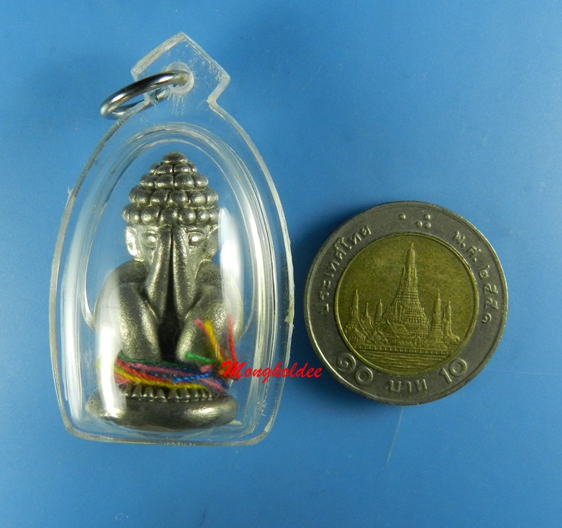 พระปิดตาในครรภ์ รุ่นแรก พิมพ์ใหญ่ หลวงพ่อแดง วัดไร่บางตาวา จ.ปัตตานี No.478