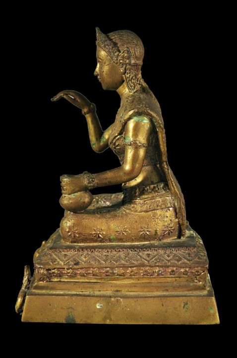 พระบูชาแม่นางกวัก วัดลำบัวลอย ปี 2533 หลวงปู่สนิท วัดลำบัวลอย จ.นครนายก