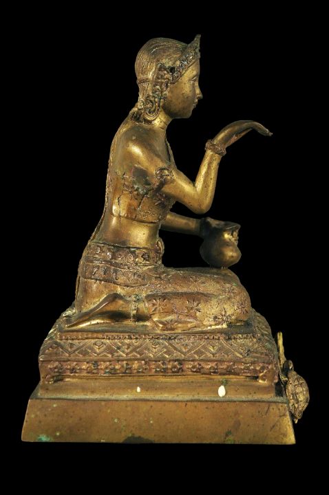 พระบูชาแม่นางกวัก วัดลำบัวลอย ปี 2533 หลวงปู่สนิท วัดลำบัวลอย จ.นครนายก