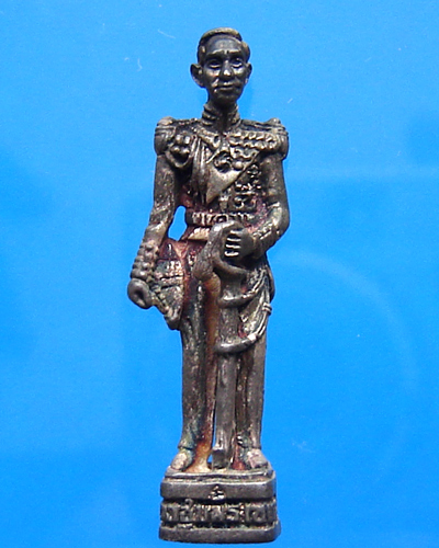 รูปหล่อกรมหลวงชุมพร วัดหลวงพ่ออี๋ เนื้อเงิน