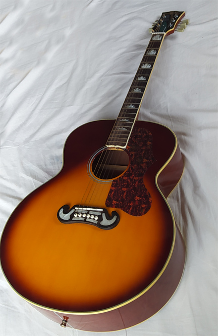 กีตาร์จัมโบ้ 42 นิ้ว Chard สวยเทพตัวจริง คุณภาพเกินบรรยาย นึกว่า Gibson มาเอง