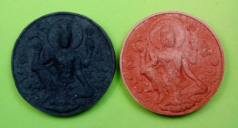 จตุคามรามเทพรุ่นพรายบูรพาราชันย์ดำ 2 วัดชุมแสง อ.วังจันทร์ จ.ระยอง หลวงพ่อสาครปลุกเสก