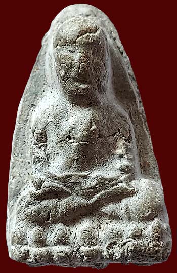 *หลวงปู่ทวด พิมพ์ใหญ่ ซุ้มมน เนื้อเทาลังเม้ง วัดประสาทบุญญาวาส ปี๒๕๐๖*