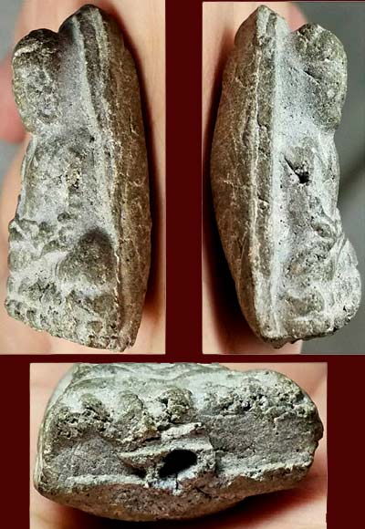 *หลวงปู่ทวด พิมพ์ใหญ่ ซุ้มมน เนื้อเทาลังเม้ง วัดประสาทบุญญาวาส ปี๒๕๐๖*