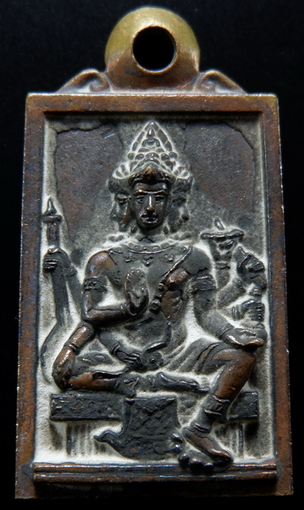 เหรียญหล่อโบราณท้าวพกาพรหม รุ่นมหัศจรรย์หนุนดวงร่ำรวย หลวงพ่อจอน วัดบุญฤทธิ์ จ.นครราชสีมา สวยครับ