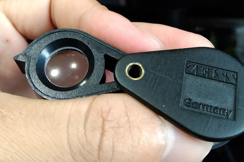 กล้องส่องพระ Zeiss D40 ตัวหนังสือ 2 แถว สิงห์ดำในตำนาน (มือสอง)