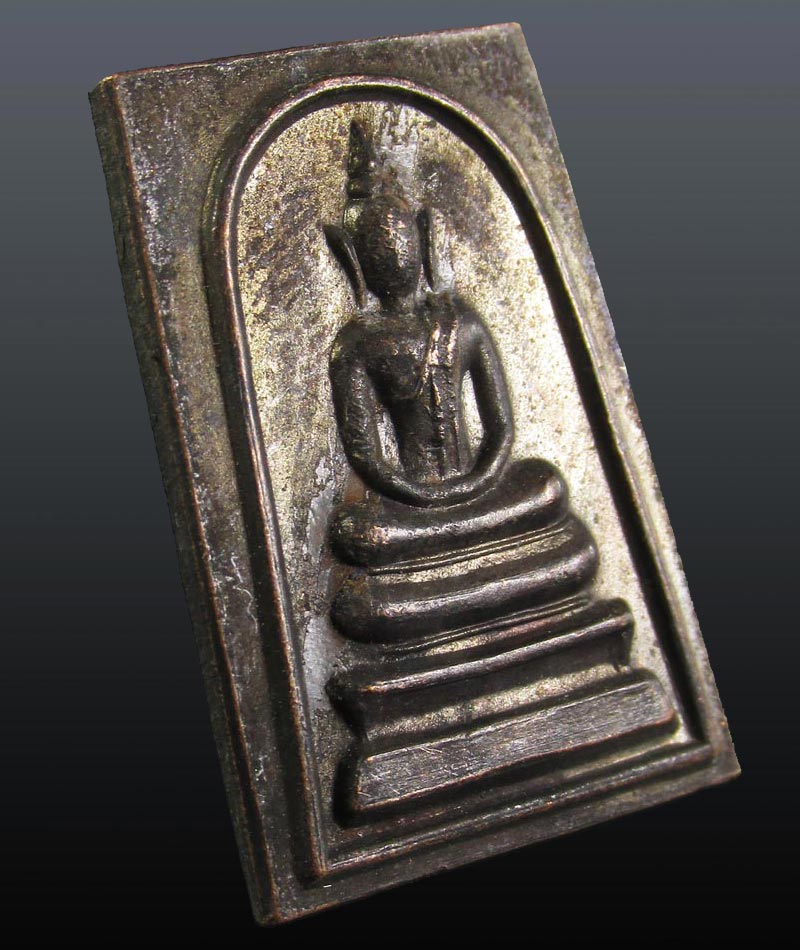 พระสมเด็จ ครูบาสร้อย ขันติสาโร วัดมงคลคีรีเขตร์ จ.ตาก รุ่นขสร. ปี2534