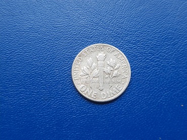 เหรียญ One Dime USA เนื้อเงิน ปี 1963 น้ำหนัก 2.6 กรัม (เงิน 90%) #2