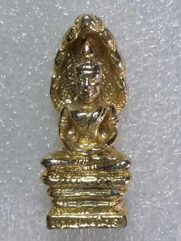 พระหล่อนาคปรก อ่านไม่ชัด  ไม่ทราบที่    เคาะเดียวครับ