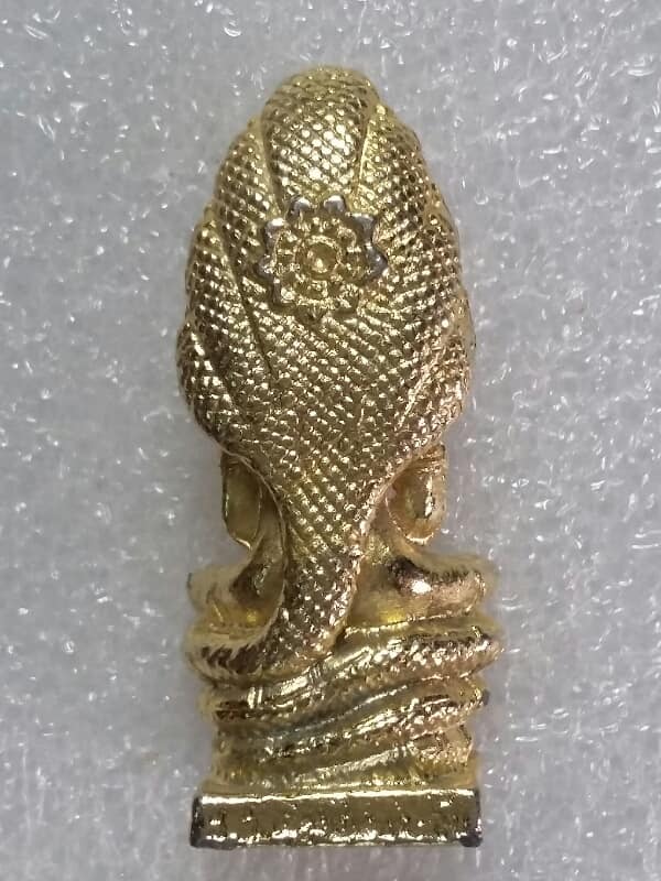 พระหล่อนาคปรก อ่านไม่ชัด  ไม่ทราบที่    เคาะเดียวครับ