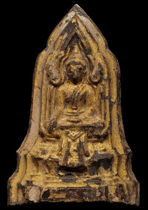 ถูกสุด สะดุดใจ...พระโคนสมอ อยุธยา ปางมารวิชัย พิมพ์ใหญ่ เนื้อดิน สวย รักทองเดิม