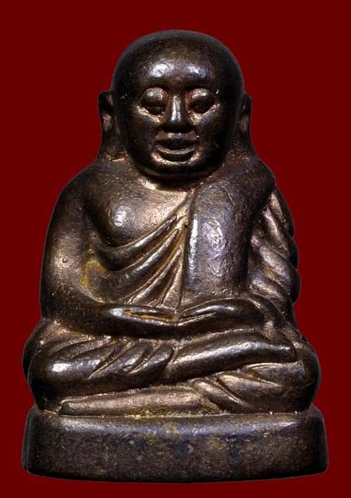 ถูกสุด สะดุดใจ...รูปหล่อหลวงพ่อเงิน วัดบางคลาน ไม่ทราบรุ่น เนื้อนวโลหะ อุดกริ่ง สวยเดิม