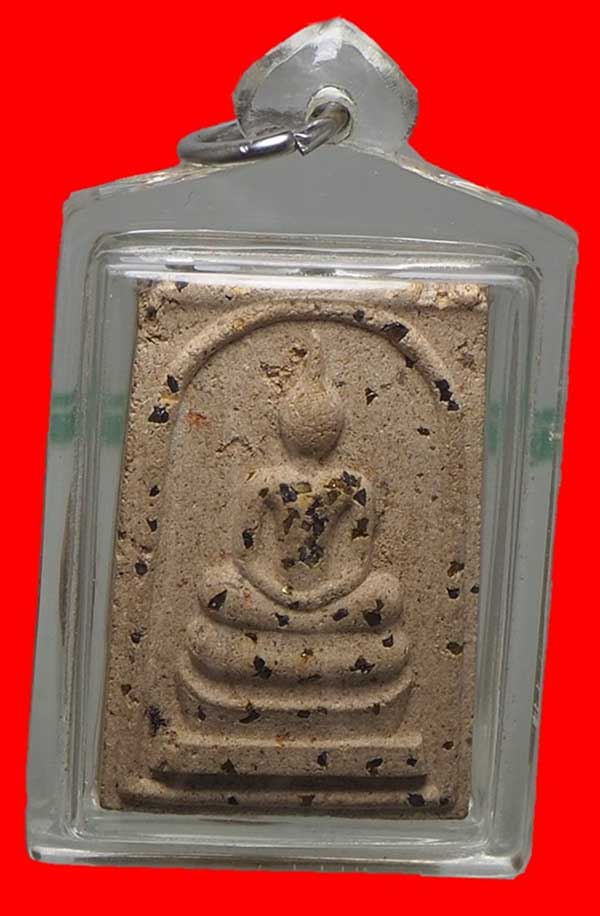 พระสมเด็จวัดโนนผึ้ง เนื้อผงพุทธคุณ 108 ปี 2540 บล็อคเศียรกลม (พิมพ์จัมโบ้ ) 1ใน 100 องค์