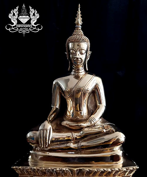 พระบูชาหลวงพ่อพระใส รุ่นแผ่บารมี สร้างปี2564 หน้าตัก 7 นิ้ว
