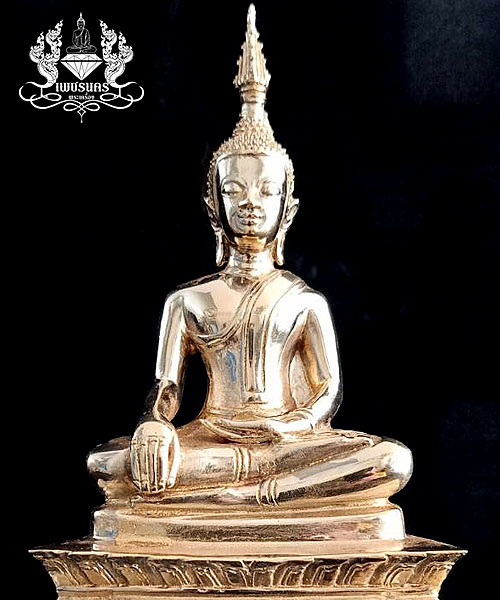 พระบูชาหลวงพ่อพระใส รุ่นแผ่บารมี สร้างปี2564 หน้าตัก 3 นิ้ว