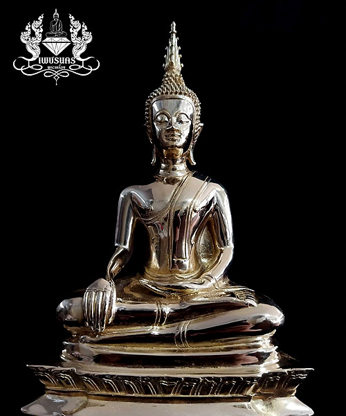 พระบูชาหลวงพ่อพระใส รุ่นแผ่บารมี สร้างปี2564 หน้าตัก 5 นิ้ว