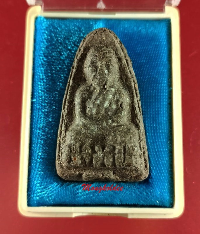 หลวงพ่อทวด พิมพ์ใหญ่ ขอบ2ชั้น รุ่นปาฏิหาริย์ ปี49 พระอาจารย์ไพโรจน์ วัดห้วยมงคล พร้อมกล่อง