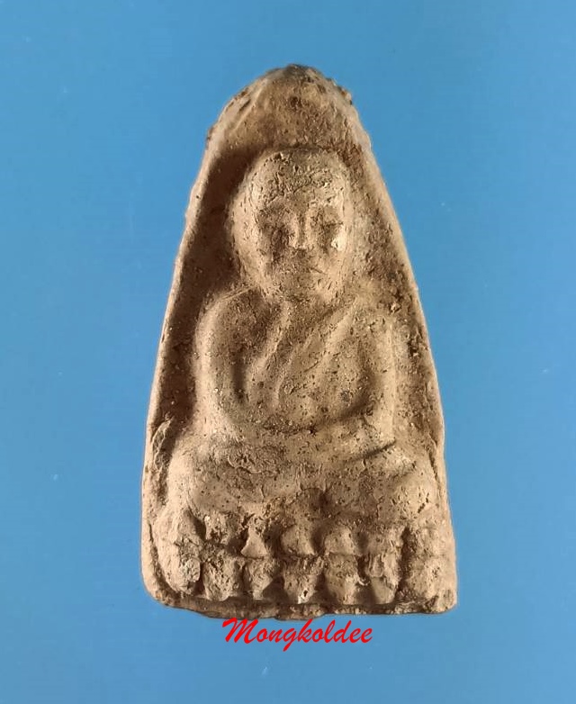 หลวงปู่ทวด รุ่นปาฏิหาริย์ ปี49 พระอาจารย์ไพโรจน์ วัดห้วยมงคล พิมพ์ใหญ่ เนื้อว่านเสน่ห์จันทร์แดง No.5