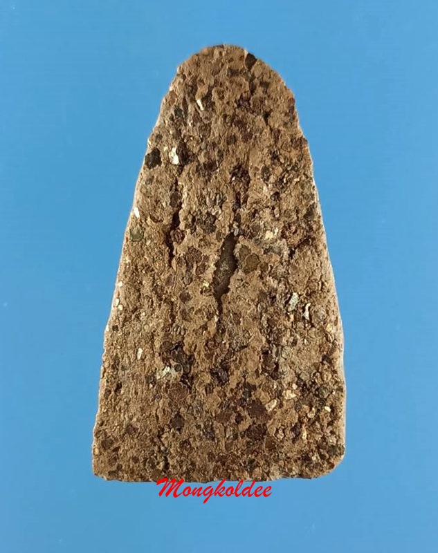 หลวงปู่ทวด รุ่นปาฏิหาริย์ ปี49 พระอาจารย์ไพโรจน์ วัดห้วยมงคล พิมพ์ใหญ่ เนื้อว่านเสน่ห์จันทร์แดง No.5