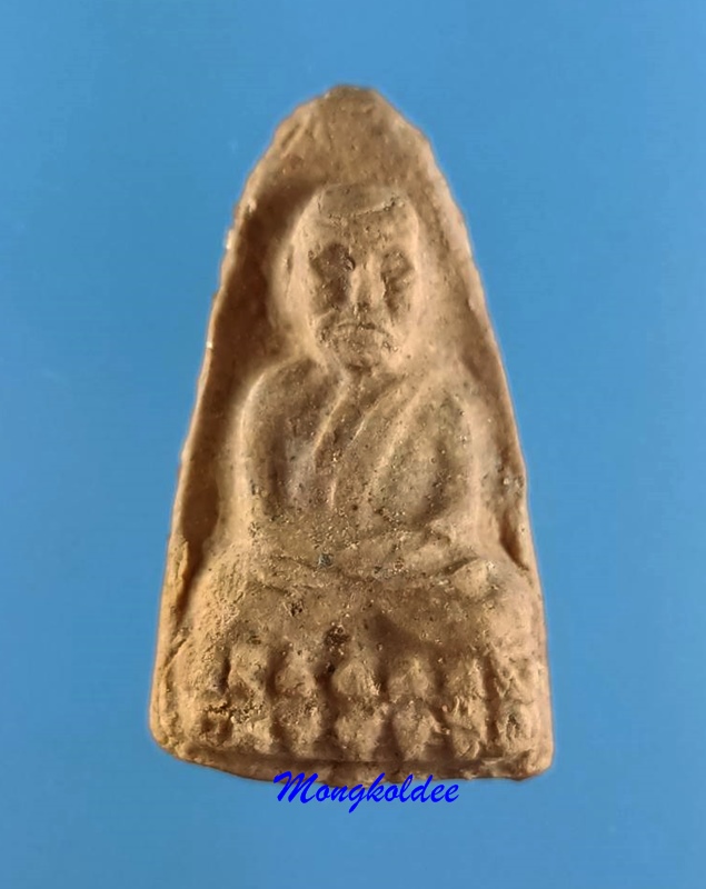 หลวงปู่ทวด รุ่นปาฏิหาริย์ ปี49 พระอาจารย์ไพโรจน์ วัดห้วยมงคล พิมพ์ใหญ่ เนื้อว่านเสน่ห์จันทร์แดง No.6