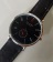 นาฬิกา NOMOS GLASHUTTE หน้าปัดดำ แยกเข็มวิแดง man size สายหนัง เลข12แดง ขอบล่างอักษรmade in GERMANY