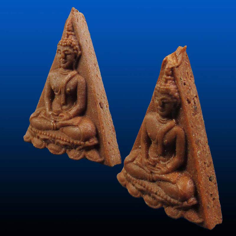 2องค์..พระนางพญา หลัง สธ. ปี2530 *พิมพ์เล๊ก พิธีพระกริ่งปวเรศรุ่ น2 *