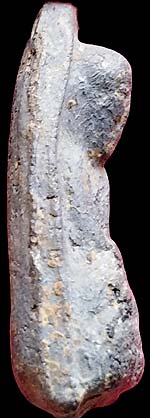 *หลวงปู่ทวด พิมพ์ต้อ ซุ้มมน เนื้อเทาแก่ว่าน วัดประสาทบุญญาวาส กทม. ปี๒๕๐๖*