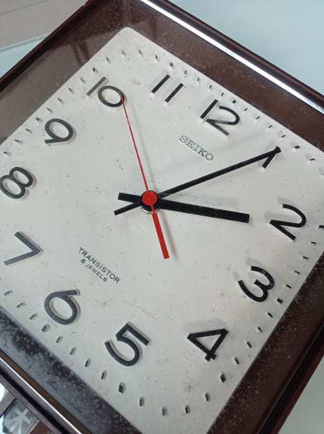 นาฬิกาแขวน SEIKO ของแท้ TRANSISTER 5JEWEL TTCX703 วินเทจ หายาก