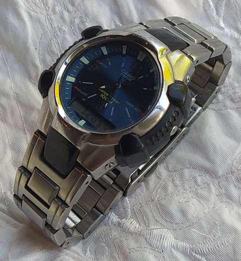นาฬิกา CASIO EDIFICE ของแท้100% EFA-101 Dual Time WR100M สวยมากรุ่นนี้