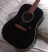 กีตาร์ epiphone DR-100 สีดำ Ebony สวยมาก เสียงดี ตระกูล Gibson