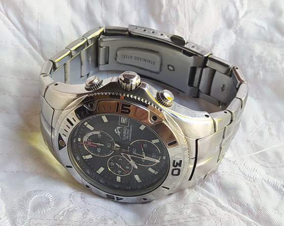 นาฬิกา CASIO CHRONOGRAPH ของแท้100% WR200M สวยมากรุ่นนี้