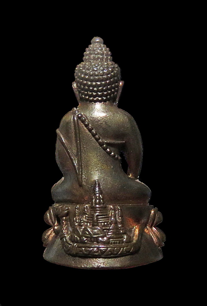 พระกริ่งวัดแจ้ง หรือวัดอรุณราชวราราม พระเครื่อง รุ่น 1 เนื้อ นวโลหะ ปี 2547 ไม่มีกล่อง