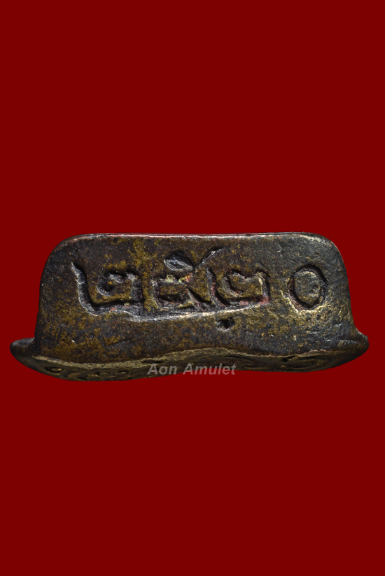 พระรูปหล่อพิมพ์ใบโพธิ์ หลวงปู่แหวน สุจิณฺโณ วัดดอยแม่ปั๋ง พศ.2520