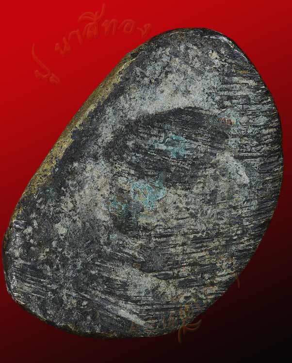 หล่อโบราณ หลวงพ่อเงิน วัดบางคลานใต้ รุ่นปืนแตก พิมพ์ไตรมาส เนื้อ โลหะพระบูชาและเทวรูปโบราณ ปี ๒๕๒๘  