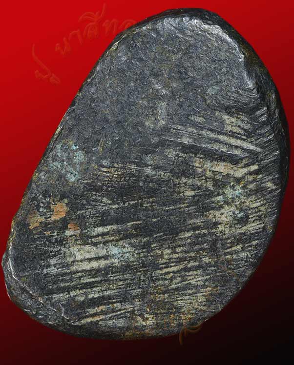 หล่อโบราณ หลวงพ่อเงิน วัดบางคลานใต้ รุ่นปืนแตก พิมพ์ไตรมาส เนื้อ โลหะพระบูชาและเทวรูปโบราณ ปี ๒๕๒๘  