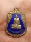 เหรียญหลวงพ่อผาง เสมาใหญ่ลงยา ปี 22