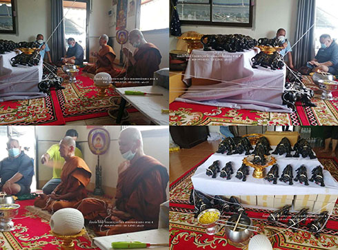 พยัคฆ์ดำบูรพา ขนาดบูชา 12 นิ้ว หลวงปู่บุญมา สำนักสงฆ์เขาแก้วทอง