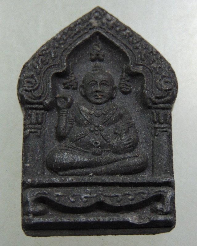 กุมารทองหลังพระยาเต่าเรือน เนื้อผงมหาภูติลิ้นทอง หลวงพ่อดำ วัดสันติธรรม อรัญประเทศ จ.สระแก้ว 