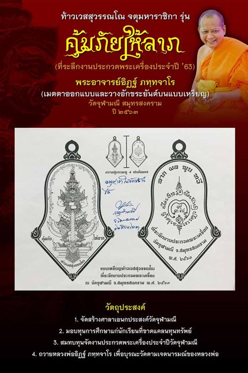  เหรียญ ท้าวเวสสุวรรณ"คุ้มภัยให้ลาภ"หลวงพ่ออิฏฐ์ วัดจุฬามณี เนื้อตะกั่ว หมายเลข8984 ปี2563