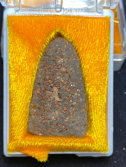 หลวงปู่ทวด วัดห้วยมงคล เนื้อว่าน รุ่นปาฏิหารย์ ปี49 ฝังข้าวสาร