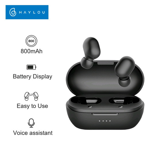 หูฟังไร้สาย Haylou gt1 pro บลูทูธ 5.0 (สีดํา) ของใหม่