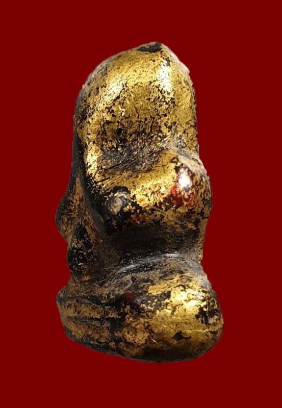 พระปิดตาพิมพิ์ตะพาบสะดือจุ่น หลวงพ่อทองสุข วัดสะพานสูง "รุ่นยุคต้น ปี2500"