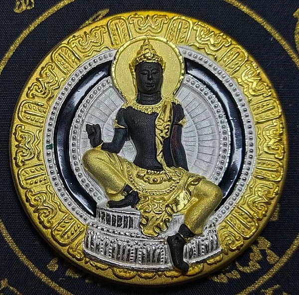 เหรียญบาตรน้ำมนต์ จตุคามรามเทพ รุ่น เจ้าสัวยุค 8 พลีทะเล ขนาด 5.5 CM. พร้อมกล่อง
