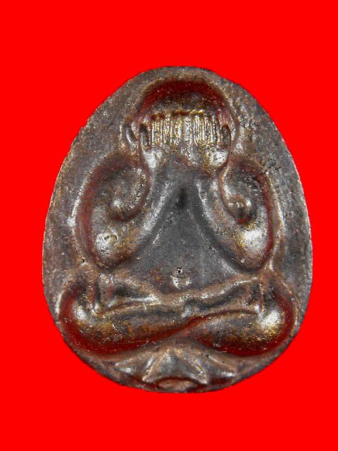 พระปิดตา หลวงพ่อทอดำ วัดท่าทอง "รุ่นเสาร์๕ ๙๕ปี ปี2536"..เนื้อเหล็กน้ำพี้ผสมชนวน ลพ.เงิน